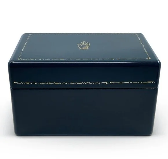 Trove Large Trunk Midnight Navy Jewelry Box — Etc